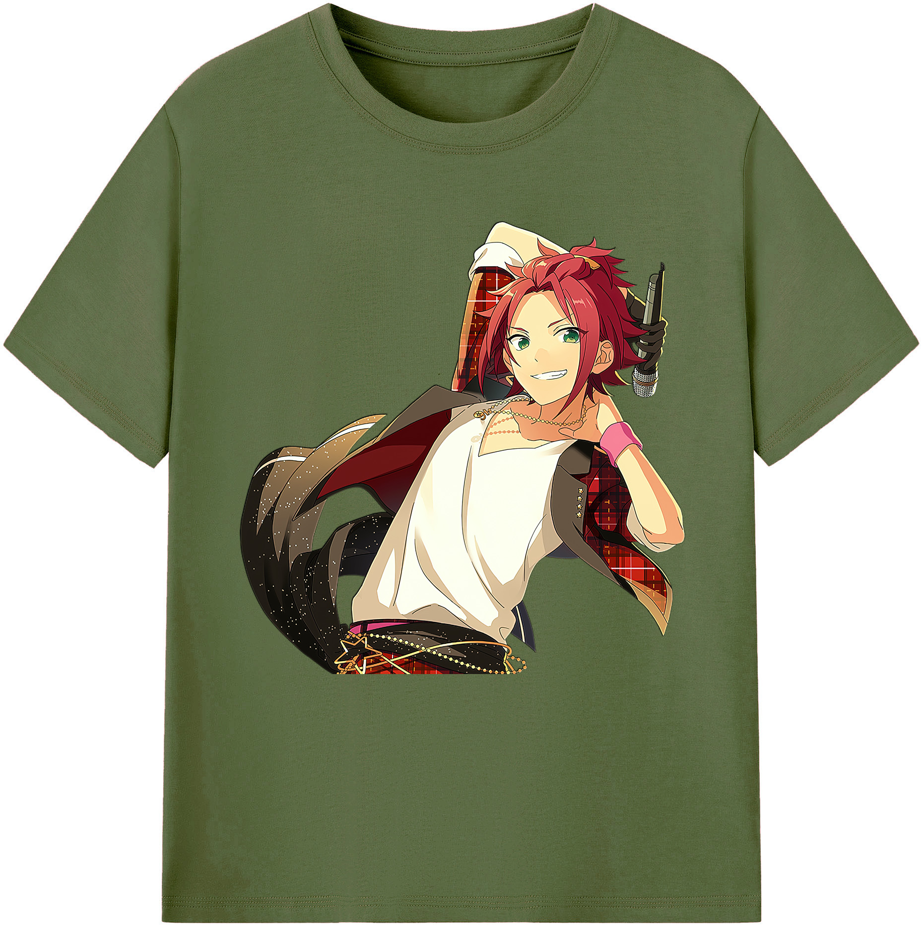 （画像用） あんさんぶるスターズ! Ensemble Stars 綿100％半袖Tシャツ（フロントプリント）